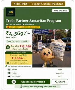 Maximize your margins with KRRSHNUT Trade Partner bulk pricing for orders of 51–100 units.